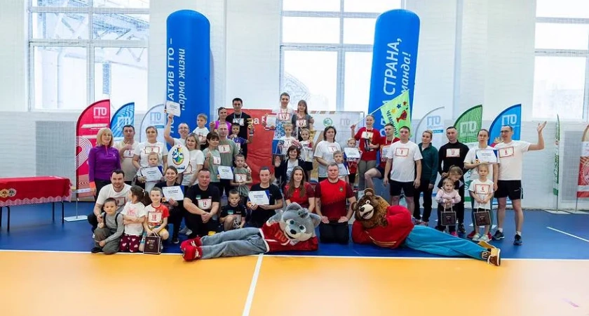 Семьи Коми устроили яркую “Эстафету ГТО” в рамках массовых спортивных соревнований