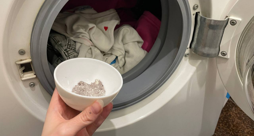 Колпачок в барабан — и стиральная машина как новая: вся грязь выйдет черными хлопьями