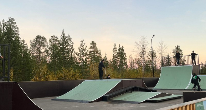 В нефтяной столице Коми появились современные зоны для отдыха