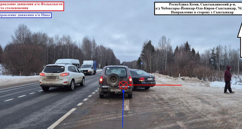 В Коми нерадивые водители спровоцировали аварии