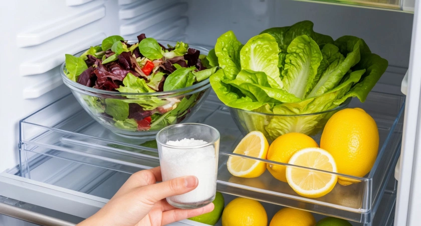 Поставила стакан с солью в холодильник - и избавилась от давней проблемы. Классный лайфхак для ленивых хозяек