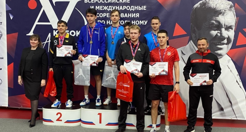 Спортсмен из Коми завоевал "бронзу" на международном турнире по настольному теннису
