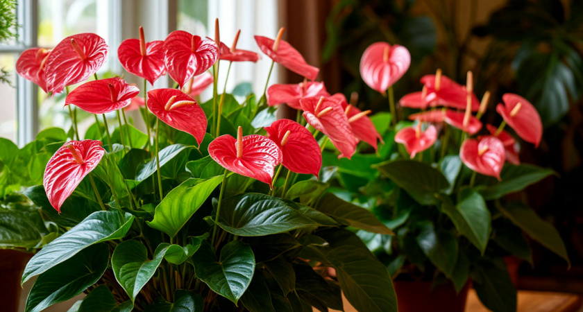 2 таблетки в горшок — и хилый антуриум оживет словно феникс: "алые паруса" попрут без устали