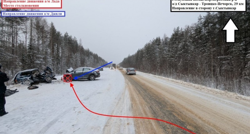 В Коми осудили водителя “Ауди” за ошибку, повлекшую смертельное ДТП