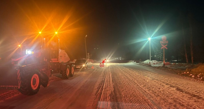 Тракторист в Коми получил травмы при пересечении железнодорожного переезда