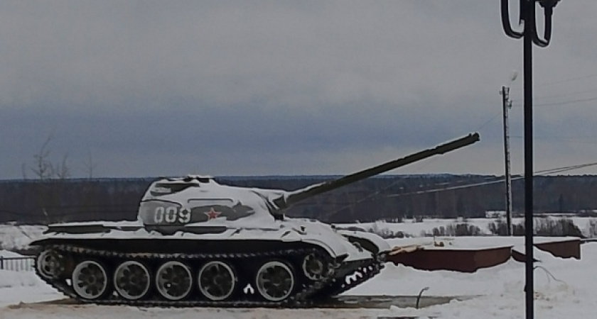 В Парке Победы в Коми появился легендарный советский танк