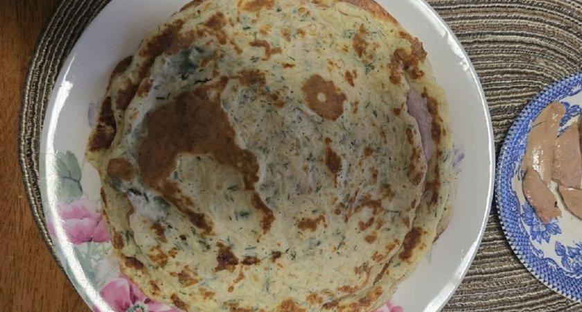 Только мука и кипяток: часто готовлю слоёные лепёшки вместо хлеба - заворачиваю внутрь любую начинку и наслаждение обеспечено