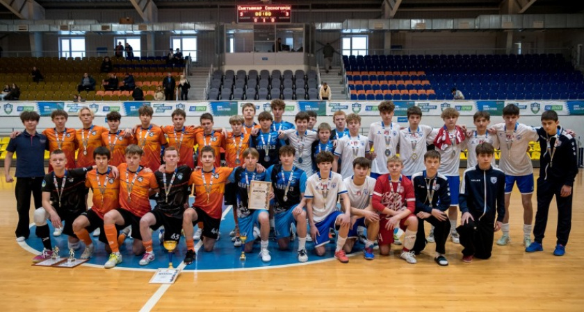Футзальный турнир юниоров в Коми определил чемпиона