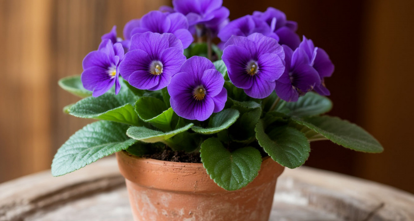 Поливаю фиалки только так: цветут как не в себя – делюсь своим методом