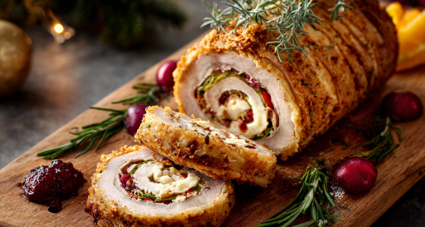 Паштетный рулет к праздничному столу: подаю на крекерах и не только — гости не первый год выпрашивают рецепт