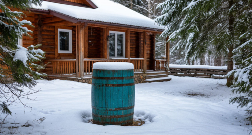 Бочка с водой больше не лопнет зимой: проверенный способ защитить емкость