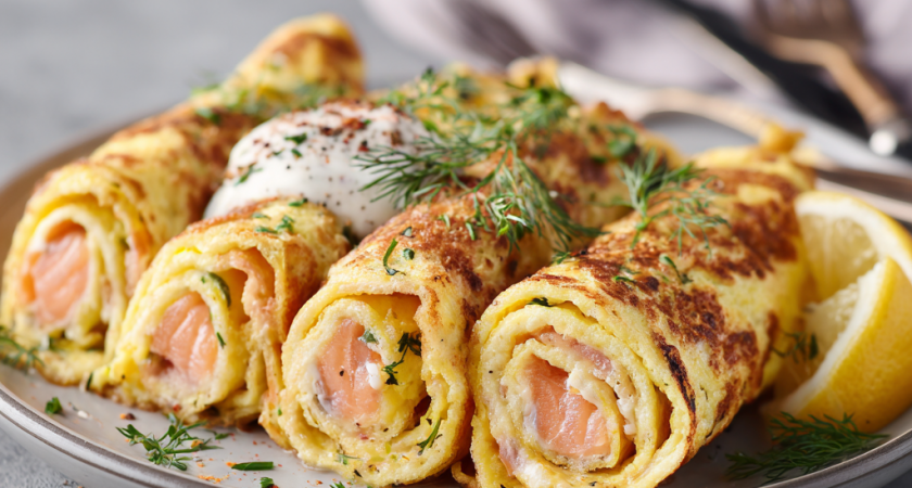 Заверните такую начинку в яичный блинчик, чтобы получить вкуснейший рулет - хоть на диете, хоть на Новогодний стол