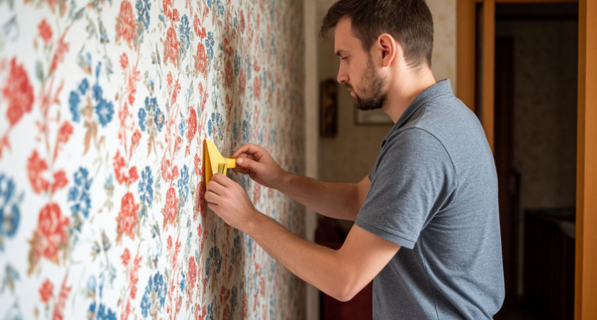 Обои не будут отставать от стены: запомните метод надежной подклейки