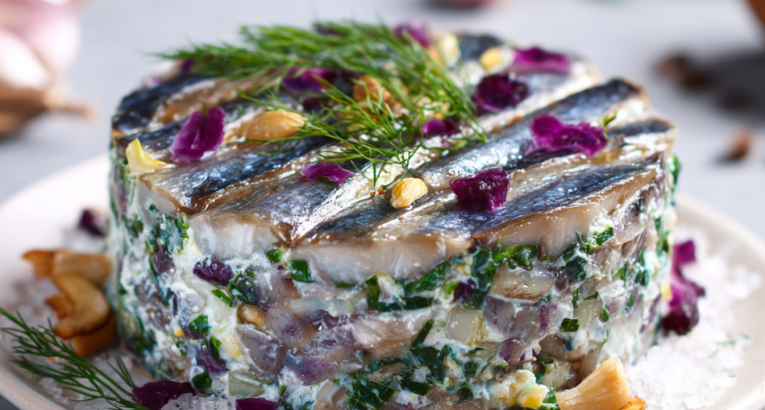 Если надоела «шуба», но хочется wow-эффекта: рецепт закусочного торта «Красный бархат» - нежный, слоёный, исчезает за минуты