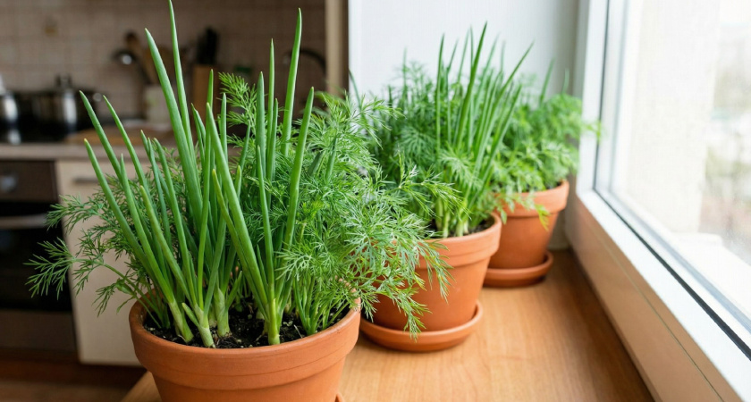 Получаю зеленый лук к новогоднему столу за 6 дней дома: узнала 2 способа вырастить зелень - сочные перья не остановить