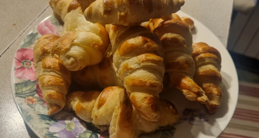 Готовлю творожные рогалики к чаю за ститанные минуты: из того, что есть в холодильнике