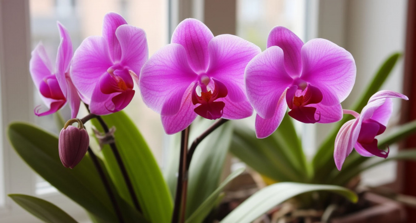 Какое окно лучше для орхидей – восточное или южное? Главные особенности ухода за орхидеями зимой