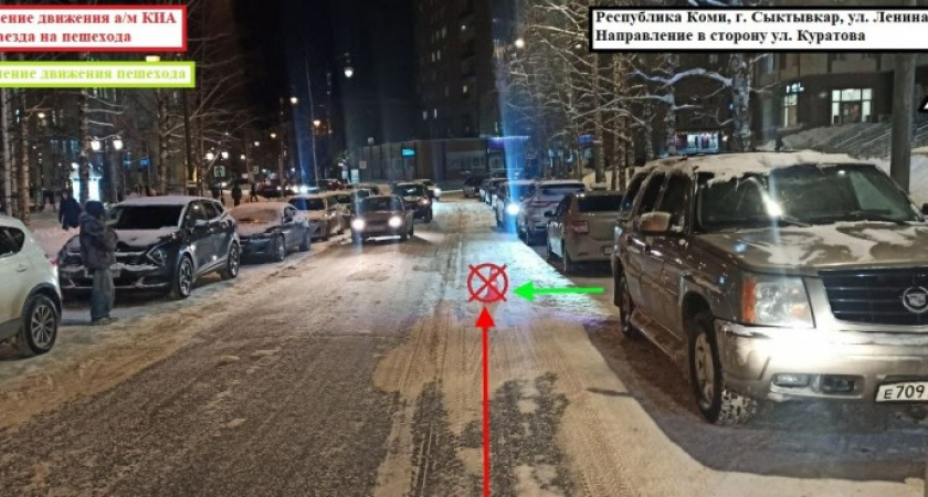 В Коми за сутки в ДТП пострадали двое школьников