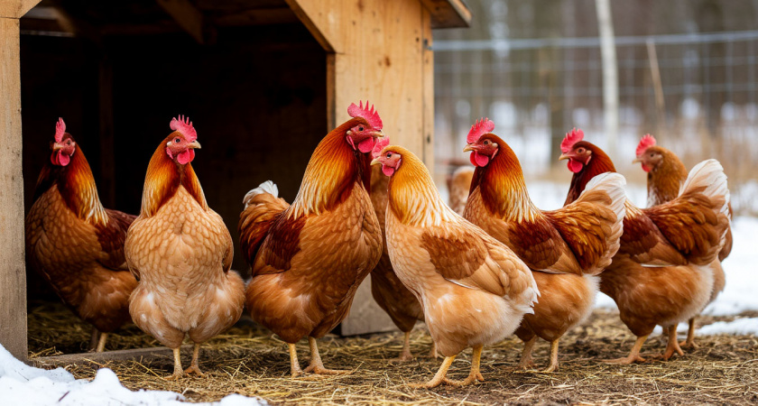 Куры всё время мёрзли, пока не оформил такой обогрев. Теперь в курятнике тепло, сухо – не понимаю, почему не сделал так раньше