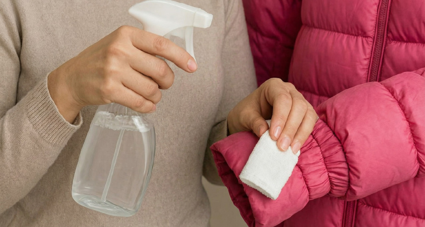 Как почистить воротник и манжеты пуховика без стирки: простой лайфхак – и всего за 5 минут