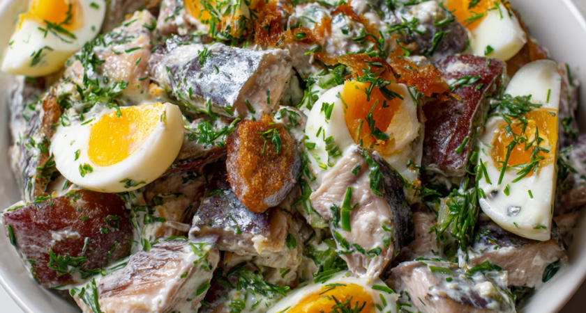 Салат «Русская красавица» — без слоев: смело ставьте это великолепие и вкусноту во главу стола на Новый год