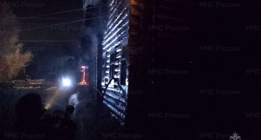 Пожар в Коми унёс жизни двух человек