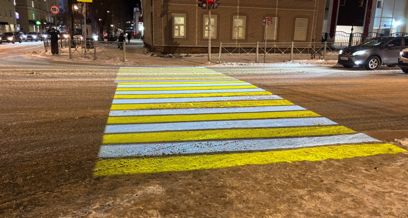 В Коми более 80% пешеходных переходов приведены в соответствие с ГОСТом