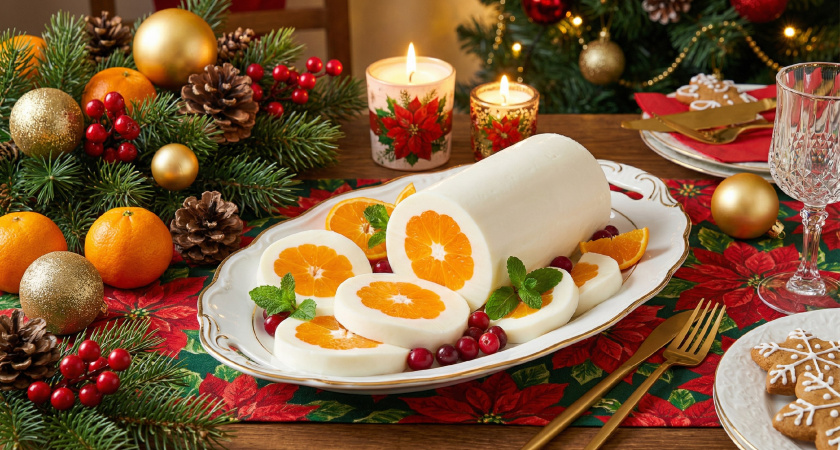 Десерт из мандаринов без выпечки: сметанное желе в бутылке - самый необычный праздничный десерт