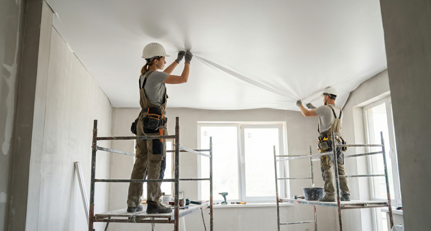 Натяжные потолки уже в прошлом: показываю 4 современных замены для трендового ремонта