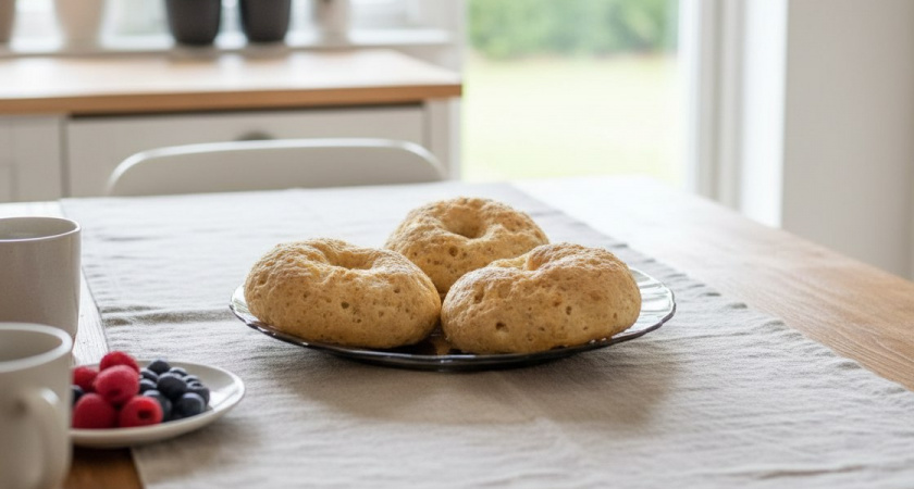 Творог в холодильнике больше не залеживается — пускаю его на бублики: быстрый рецепт без дрожжей