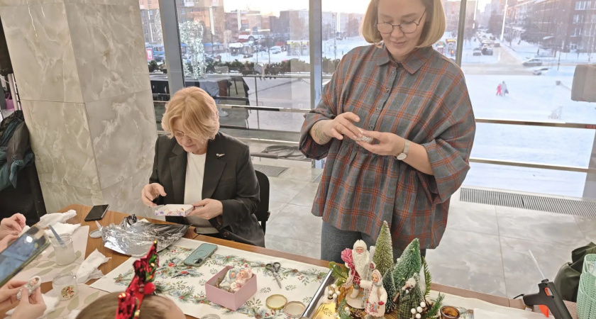 Главы Ухты посетила городской Дворец культуры и поучаствовала в бесплатных мастер-классах