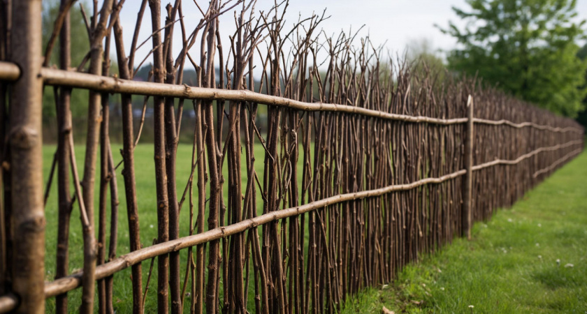 Вместо забора решила вкопать в землю 3000 прутиков ивы: как сделать зеленую изгородь — рассказываю, что с ними стало за 3 года