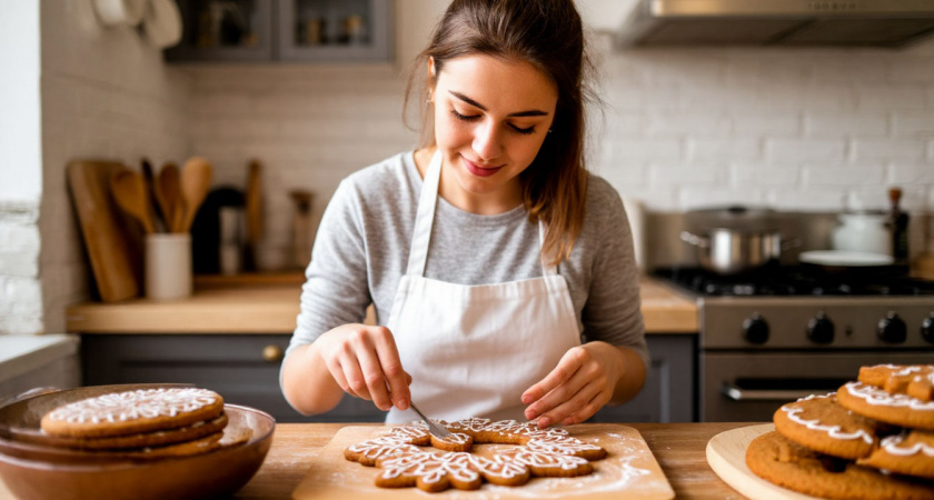 Это имбирное печенье получится даже у неопытной хозяйки: всегда пеку его в январе – рецепт, проверенный годами