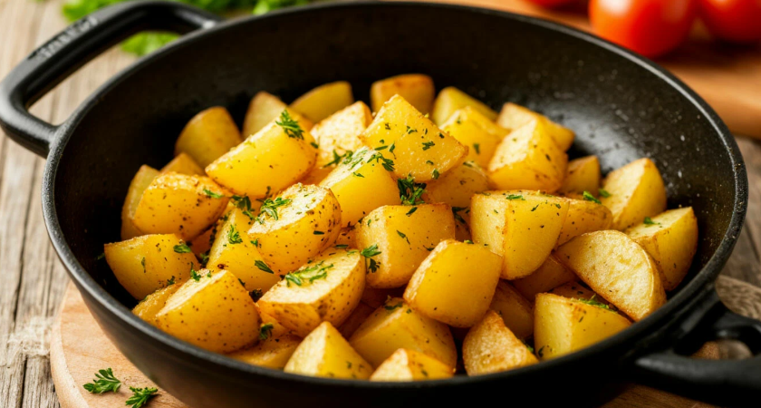 Только не масло: вот на чем опытные хозяйки жарят картошечку до хрустящей корочки
