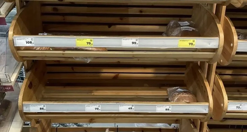 В Коми в Заполярье возник дефицит хлеба в федеральной торговой сети