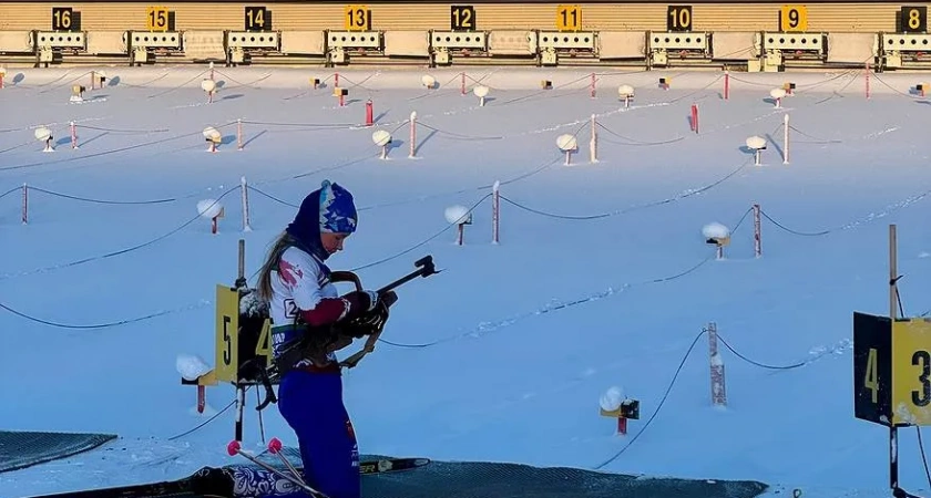 Юные биатлонисты Коми разыграли награды на первенстве республики