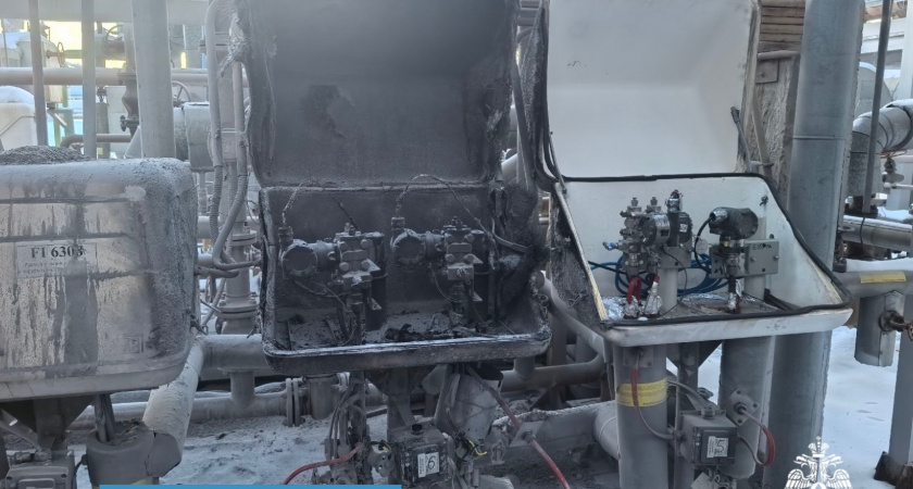 В Ухте зафиксировано возгорание на заводе