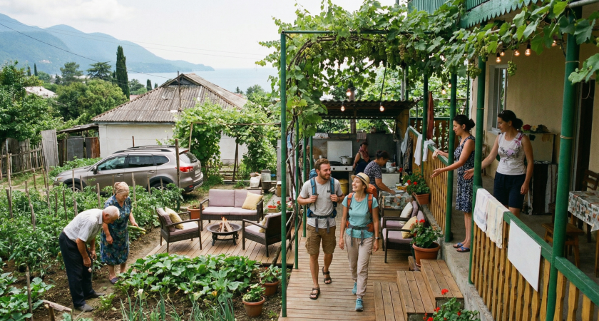 Работают 3 месяца в году: как живут абхазы на деньги от туризма