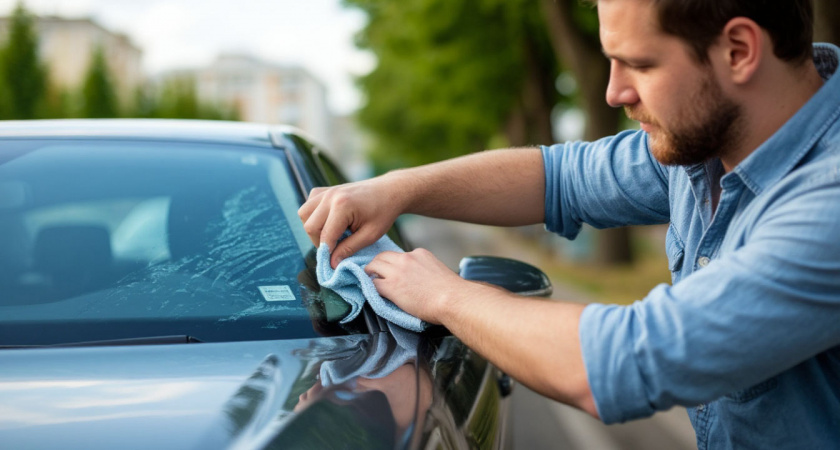 Жирная пленка на лобовом стекле исчезнет навсегда: старый дедовский способ, который вы точно не знали