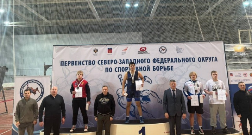 Ухтинский борец Алексей Бажуков завоевал бронзу на первенстве СЗФО
