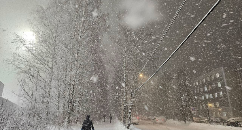 18 января Коми накроет небольшой снег и гололед