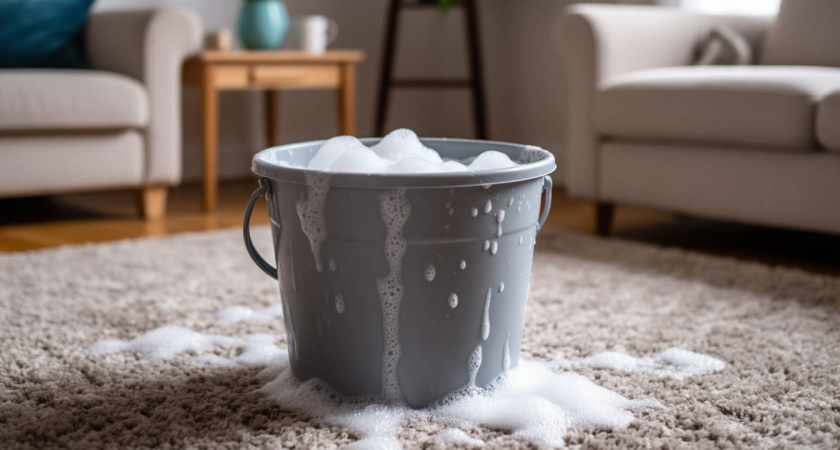 Ковёр годами остаётся чистым и ярким: простой раствор, который возвращает цвет и поднимает ворс