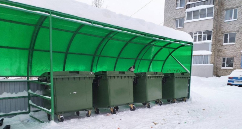 В Коми появились современные контейнерные площадки для мусора после вмешательства правоохранителей