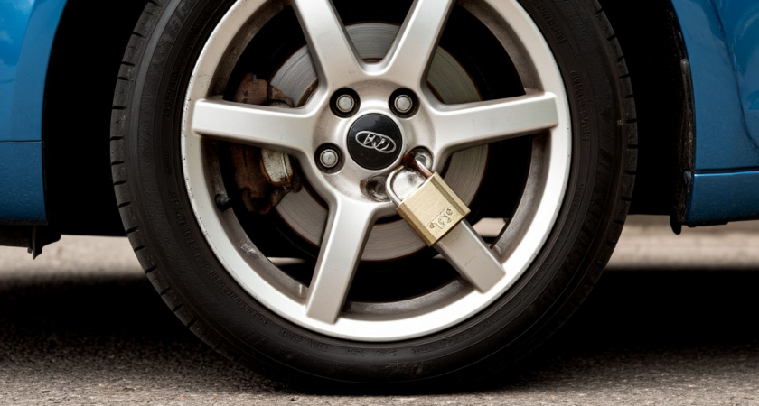 Повесили замок на колесо? Вот что точно нельзя делать, чтобы не попасть на ремонт