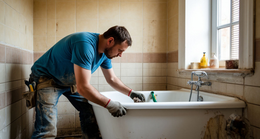 Приятель из Чехии посоветовал как сэкономить на ремонте ванной комнаты и санузла. Странно, что у нас до сих пор это в моду не вошло