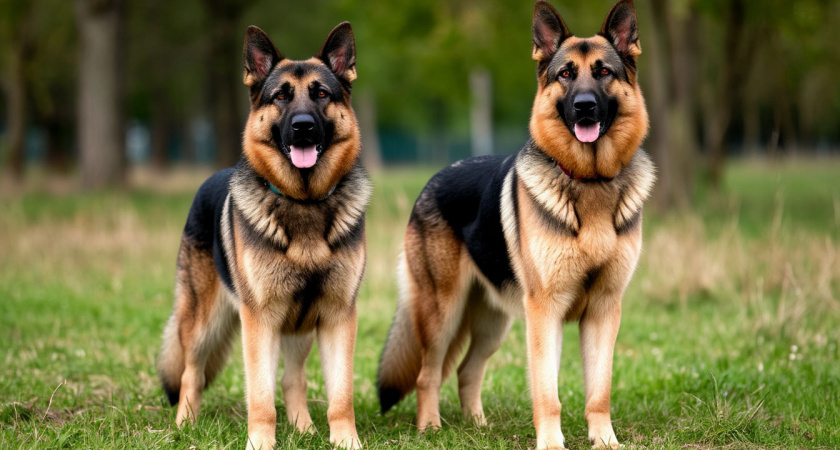 Они совершенно разные: чем на самом деле отличается немецкая овчарка от восточноевропейской