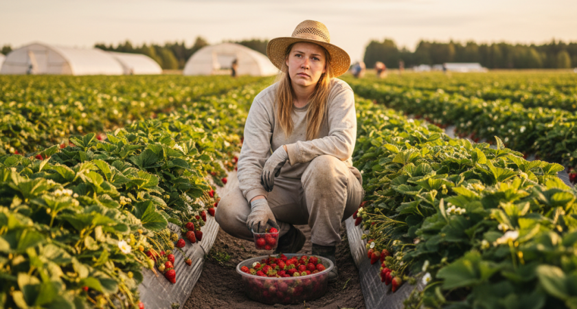Финское клубничное «рабство»: как я ездила на сбор клубники в Европу - сколько удалось заработать