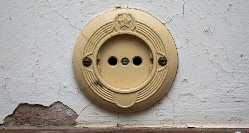 Была простая и экономичная, так ещё и от шпионов спасала: уникальная розетка и вилка из СССР ГОСТа 7396