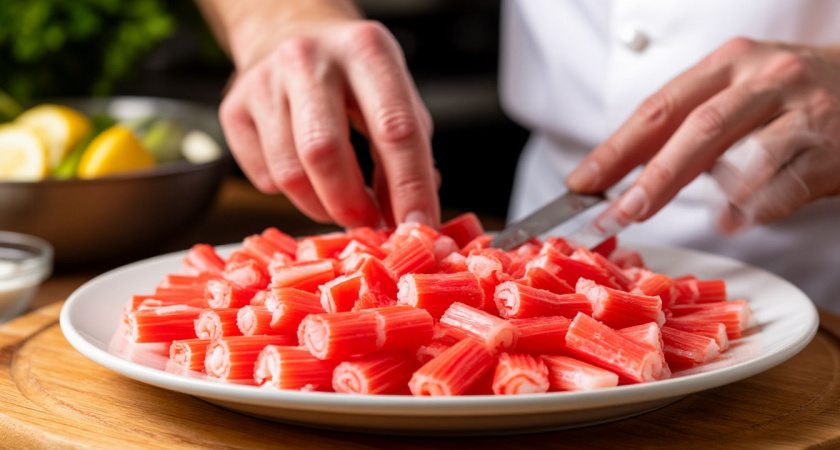 Заливаю крабовые палочки кипятком и наслаждаюсь вкуснейшим деликатесом за копейки. Повар из дорогого ресторана научил