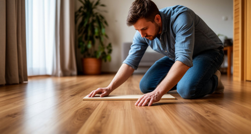 Как заделать некрасивые зазоры в ламинате своими руками: простой метод без замены покрытия